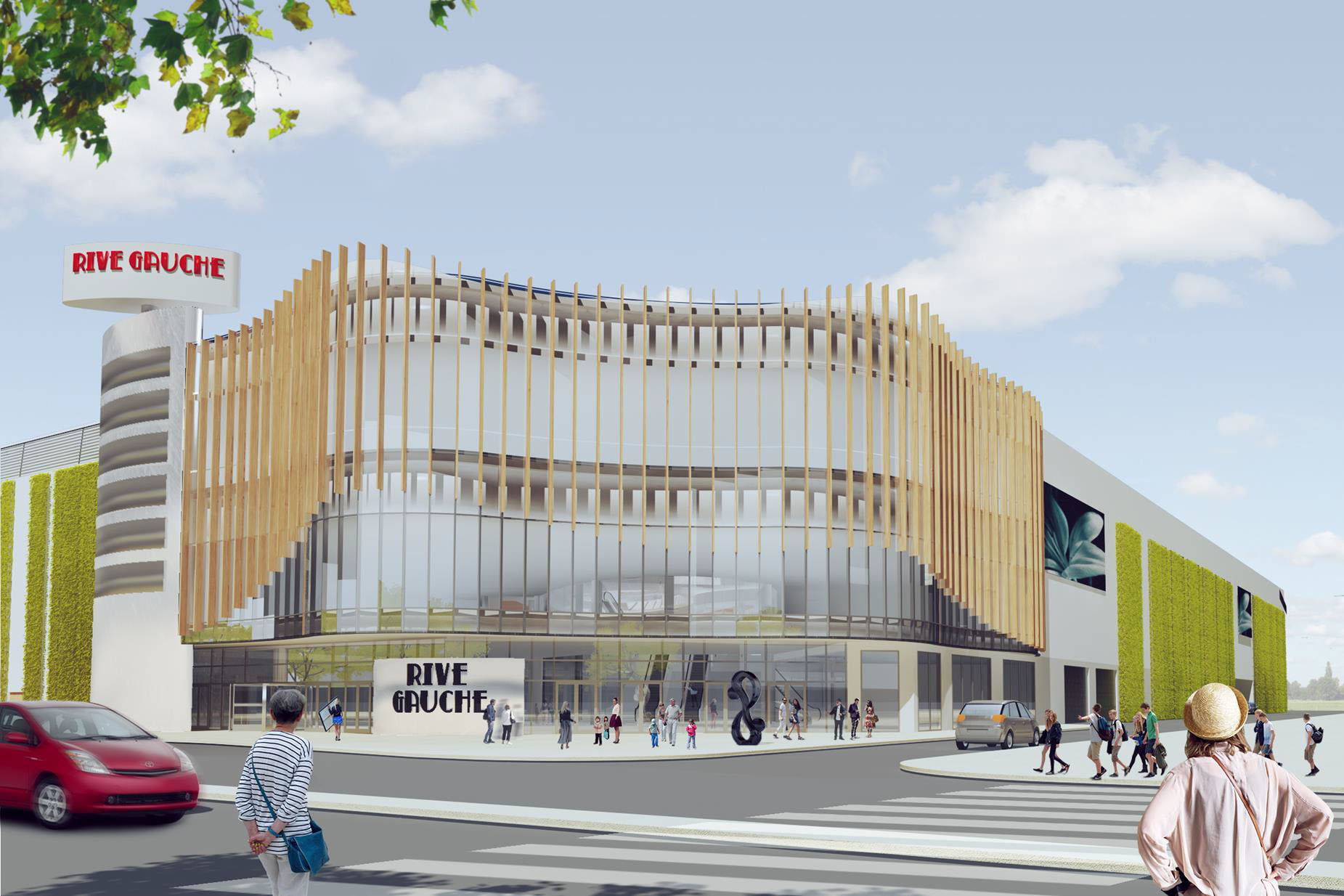 Auchan, LC Waikiki, Eldorado, KFC and Wonder Island will be the SEC Rive Gauche first phase anchors tenant